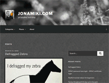 Tablet Screenshot of jonamiki.com